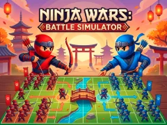 Igra Ninja Wars: Battle Simulator spletu