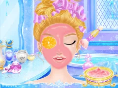 Igra Princess Salon Frozen Party spletu