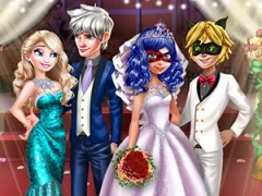 Igra Ladybug Wedding Royal Guests spletu