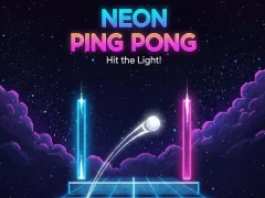 Igra Neon Ping Pong spletu