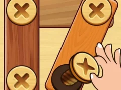 Igra Screw Nuts & Bolts: Wood Solve spletu