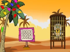 Igra Desert Monkey Escape spletu