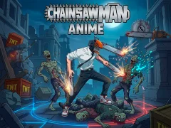 Igra Chainsaw Man Anime spletu