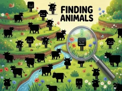 Igra Finding Animals spletu