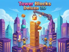 Igra Tower Blocks Deluxe 3D spletu