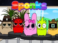 Igra Sponks spletu