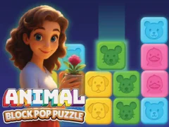 Igra Animal Block Pop Puzzle spletu