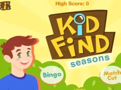 Igra Kid Find Seasons spletu