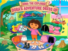 Igra Dora The explorer Dora's Adventure Dress Up spletu