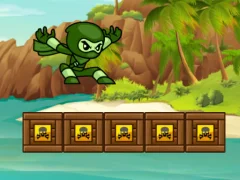 Igra Green Ninja Run spletu