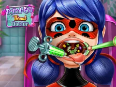 Igra Dotted Girl Throat Doctor spletu