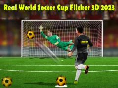 Igra Real World Soccer Cup Flicker 3D 2023 spletu