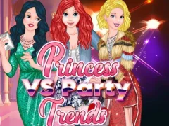 Igra Princess vs Party Trends spletu