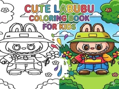 Igra Cute Labubu Coloring Book for Kids spletu