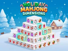 Igra Holiday Mahjong Dimensions spletu