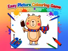 Igra Easy Picture Colouring Game spletu