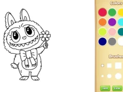 Igra Labubu Doll Coloring Book for Kids spletu