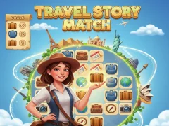 Igra Travel Story Match spletu
