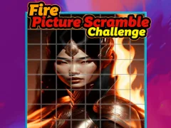 Igra Fire Picture Scramble Challenge spletu