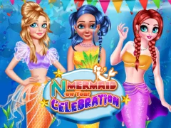 Igra Mermaid New Year Celebration spletu