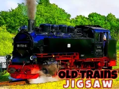 Igra Old Trains Jigsaw spletu