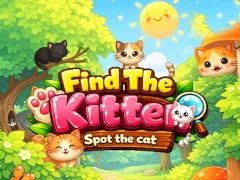 Igra Find the Kitten Spot the Cat spletu