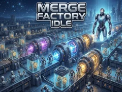 Igra Merge Factory Idle spletu
