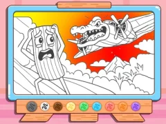 Igra Coloring Book: Bombardino Crocodilo spletu
