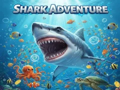 Igra Shark Adventure spletu