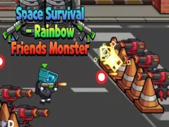 Igra Space Survival - Rainbow Friends Monster spletu