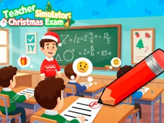 Igra Teacher Simulator Christmas Exam spletu