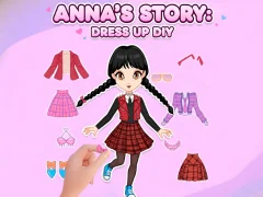 Igra Anna's Story: Dress Up DIY spletu