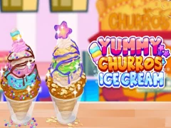 Igra Yummy Churros Ice Cream spletu