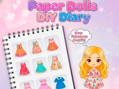 Igra Paper Dolls DIY Diary spletu