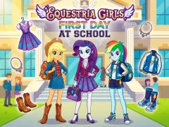 Igra Equestria Girls First Day at School spletu