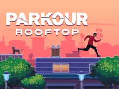 Igra Parkour Rooftop spletu