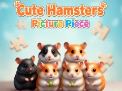 Igra Cute Hamsters Picture piece spletu