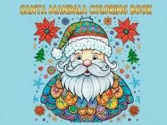 Igra Santa Mandala Coloring Pages spletu