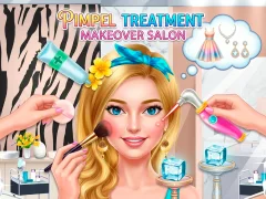 Igra Pimple Treatment Makeover Salon spletu
