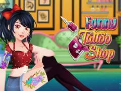 Igra Funny Tattoo Shop spletu