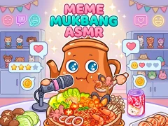 Igra Meme Mukbang ASMR Game spletu