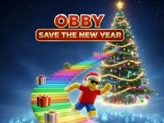Igra Obby Save the New Year spletu