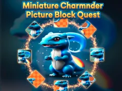Igra Miniature Charmander Picture Block Quest spletu