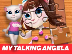 Igra My Talking Angela Jigsaw Puzzle spletu