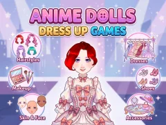 Igra Anime Dolls Dress Up Games spletu