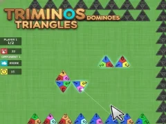 Igra Triminos Dominoes Triangles spletu