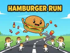 Igra Hamburger Run spletu