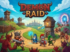 Igra Demon Raid spletu