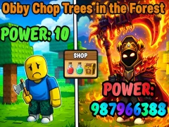 Igra Obby Chop Trees in the Forest spletu