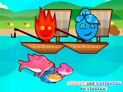 Igra FireBoy And WaterGirl Go Fishing spletu
